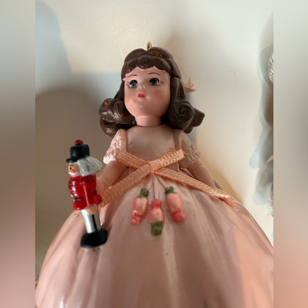 Set of Three Madame Alexander  Christmas ornaments - Picture 3 of 13